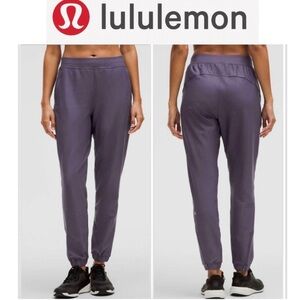 Lululemon Adapted State Jogger Full Length Purple Nightfall Size 12 Athleisure